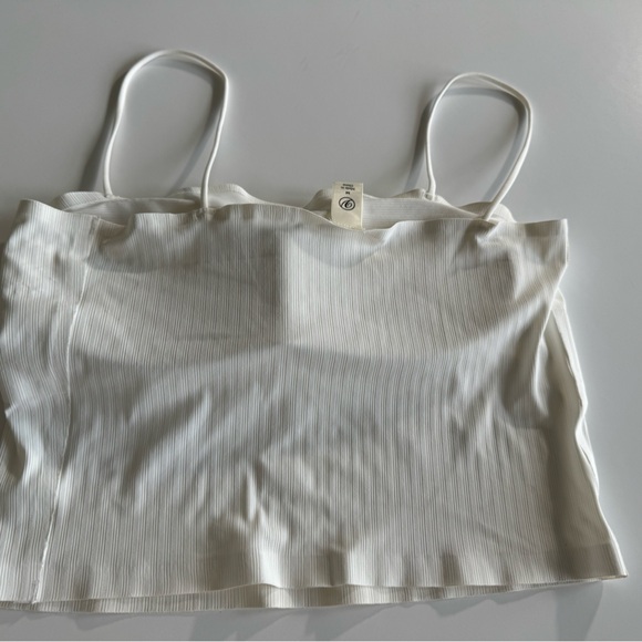 VERSONA Bralette/Cami, M, White, Spaghetti Straps, 10” Long, Never Worn - Picture 4 of 4